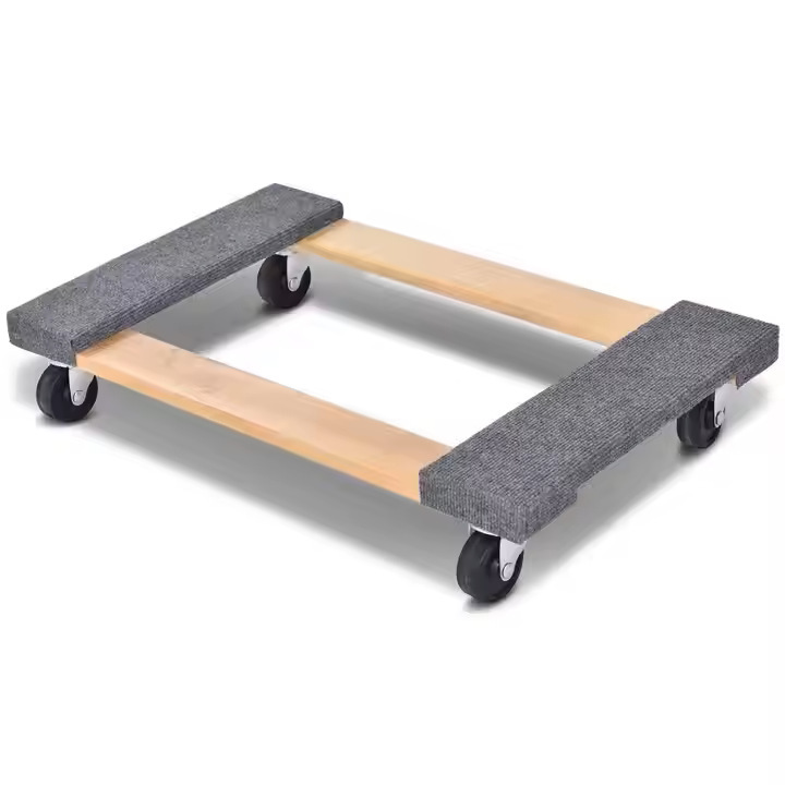 Moving Dolly 30 in. x 18 in., 990 lb. Capacity Hardwood